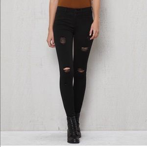 Pacsun black ripped jeans