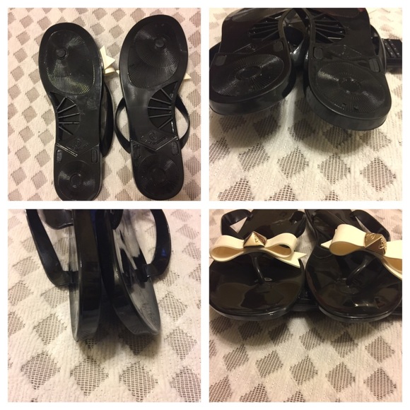 TED BAKER Jelly Bow Flip Flops - Picture 4 of 4