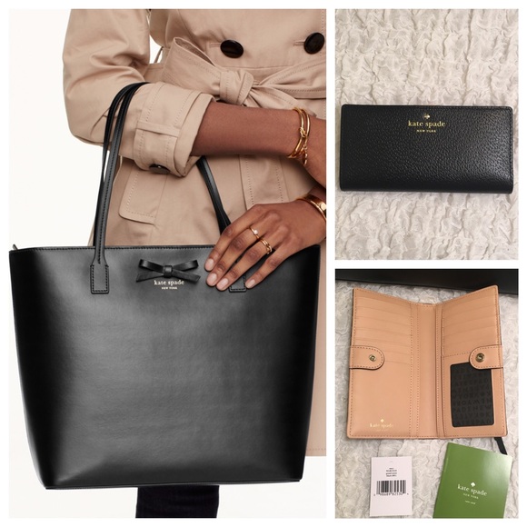 *SOLD* Kate Spade Bundle Tote & Wallet - Picture 3 of 4