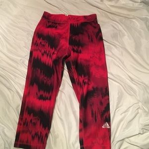 Adidas crop workout pants. Size small
