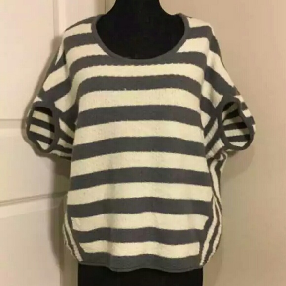 Free People Knit Sweater Poncho