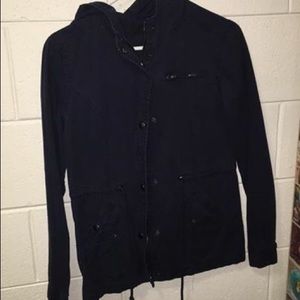 Jacket With Cuffed Sleeves