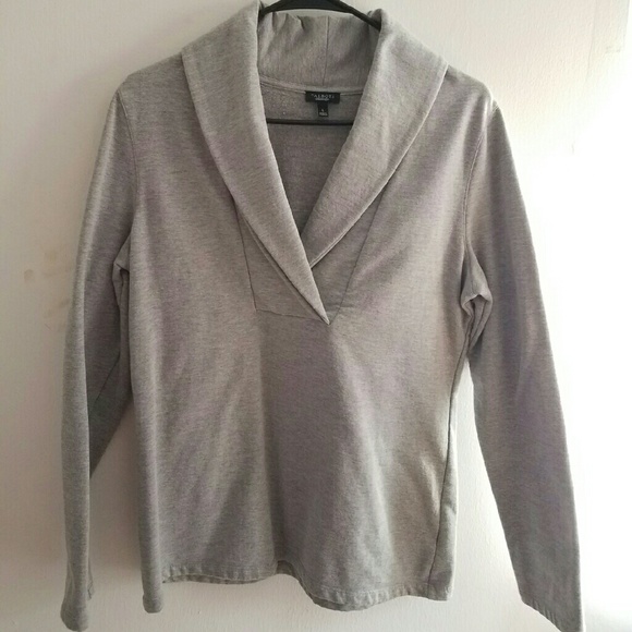 Gray sweater