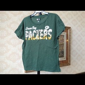 NFL Team Apparels Green Bay Packers Blouse