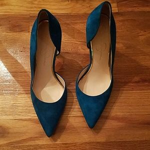 Jessica Simpson Teal Claudette Sz. 8