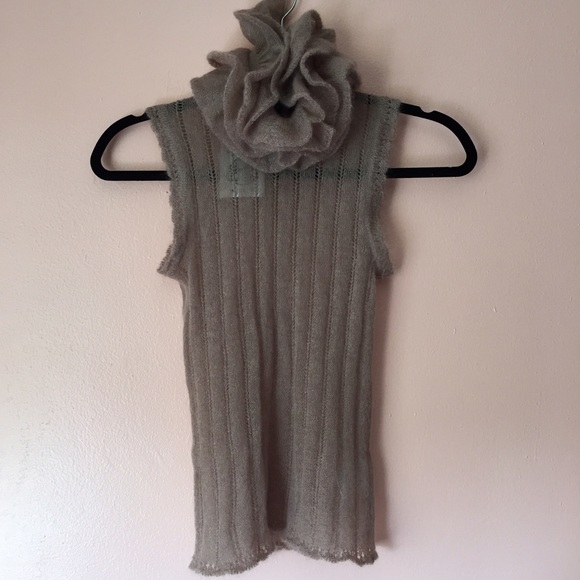 Chanel Dusty Rose Mohair Turtleneck Knit - Picture 2 of 4