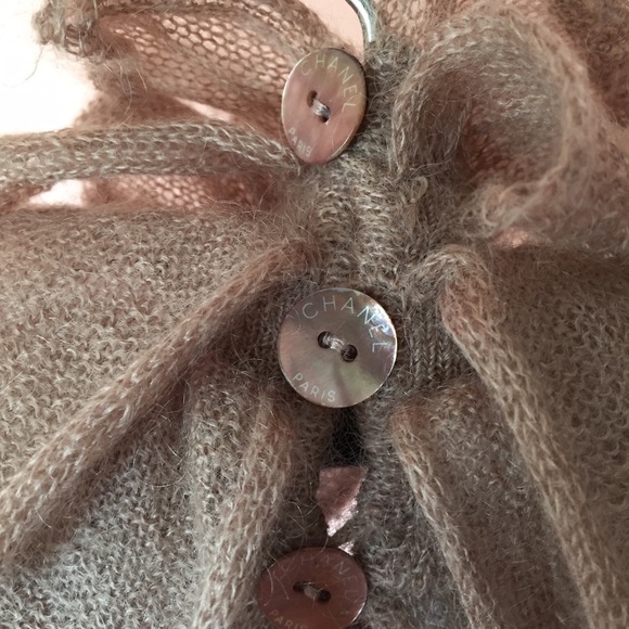 Chanel Dusty Rose Mohair Turtleneck Knit - Picture 4 of 4