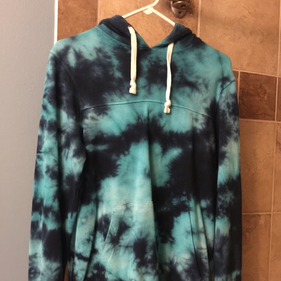 Empire Blue Tie Dye Hoodie.