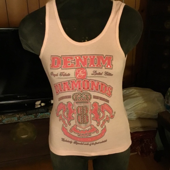 Tops - Bejeweled tank top