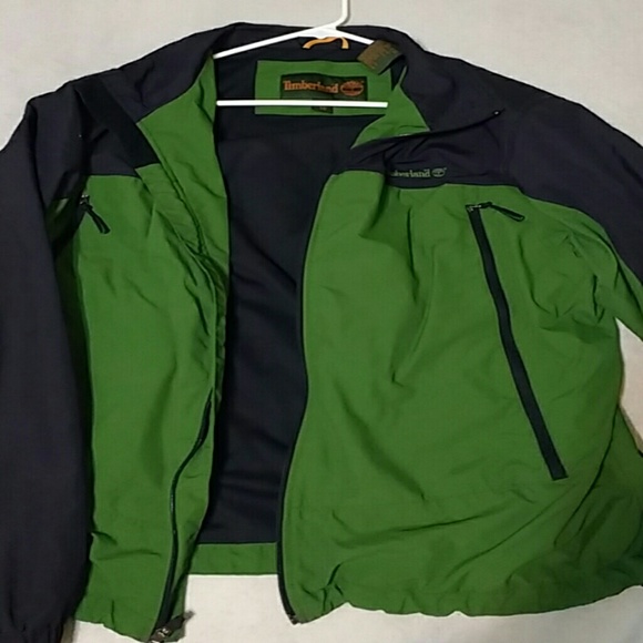 Green Timberland Windbreaker