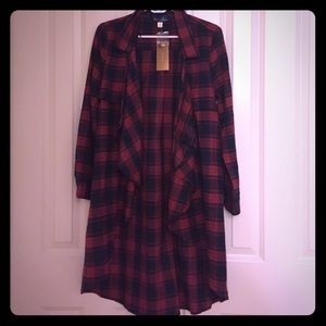Plaid coat
