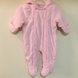 Burts Bees baby snowsuit