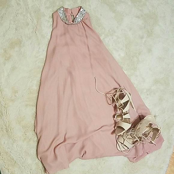 Bedazzled sleeveless dress