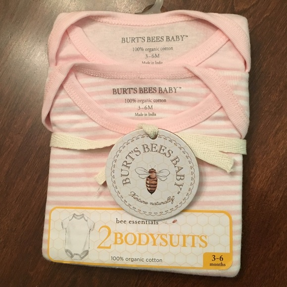 Burts Bees baby onesies