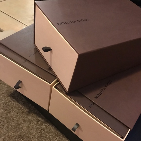 Louis  vuitton boxes