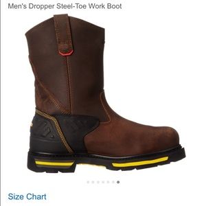 Men's work boots.