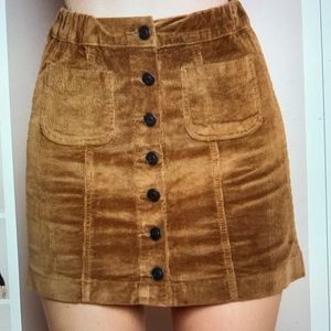 Brandy Melville Nanna Corduroy Skirt