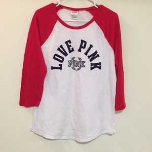 VS PINK three quarter sleeve shirt