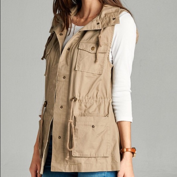 Utility Hoodie Vest