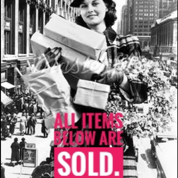 Items below have been sold.