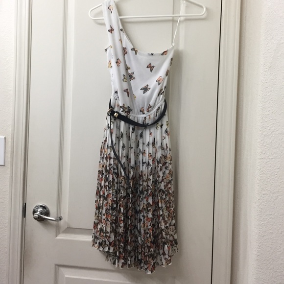 Mango | Dresses | Mango Pleated Chiffon Spring Dress | Poshmark