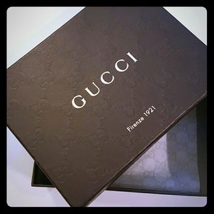 Authentic Gucci Guccissima small wallet Box