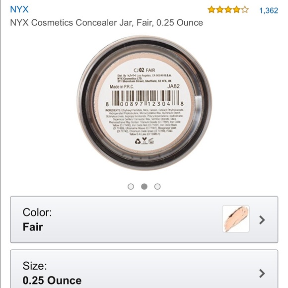 💞NEW UNOPENED 💞NYX CONCEALER. WORKS FANTASTIC - Picture 3 of 3