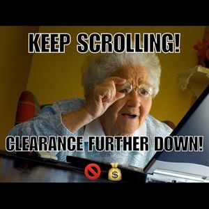 Check out my clearance items!