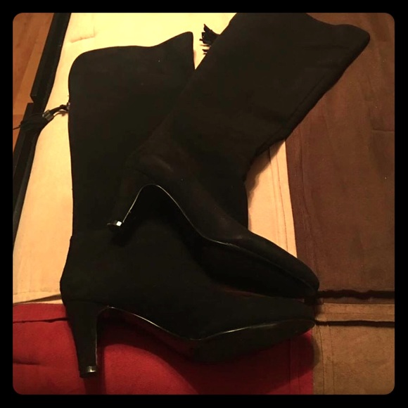 Suede Bandolino Black Boots