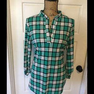 Boutique Tops - ๐ Jade Plaid Tunic Boutique Tops - ๐ Jade Plaid Tunic