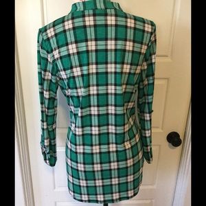 Boutique Tops - ๐ Jade Plaid Tunic Boutique Tops - ๐ Jade Plaid Tunic
