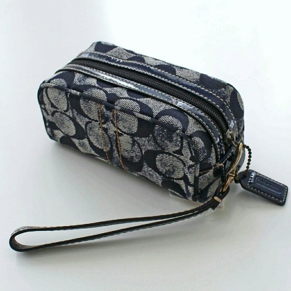 NWT COACH Tie Dye Small Cosmetic Case