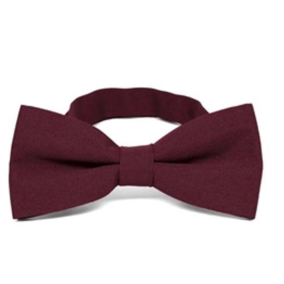 Burgundy Bow Tie!