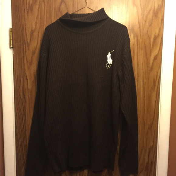 Polo Ralph Lauren Brown turtleneck sweater size L