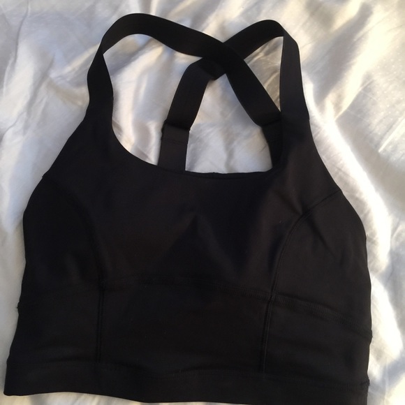 Lululemon Pure Practice Bra sz 4 black
