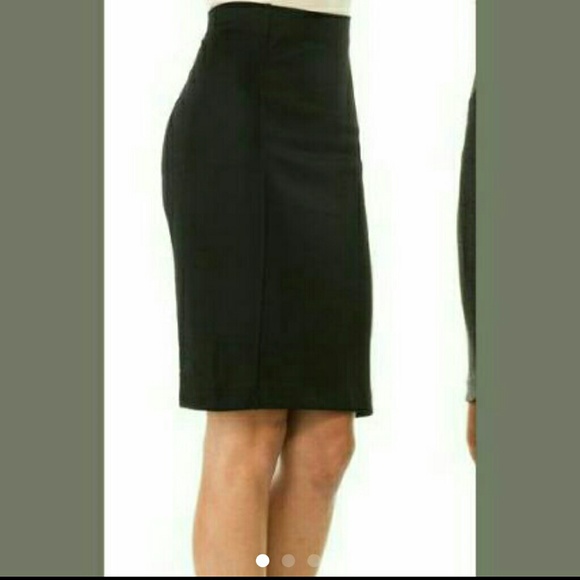 Sociology Black Pencil Skirt