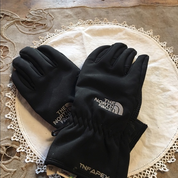 North Face gloves women's in black