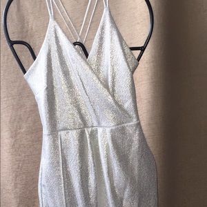 Shimmering Silver Dress