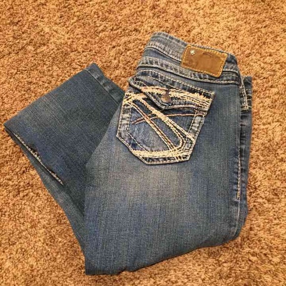 Silver Buckle Jeans