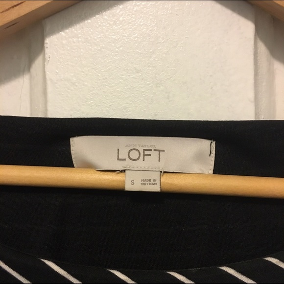 Ann Taylor Loft striped sheath dress. - Picture 3 of 3