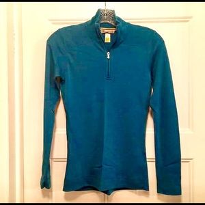 Mid-weight 1/4 zip SmartWool top