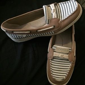 Women's Sperrys, size 11, worn twice.