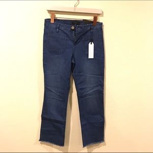 Sanctuary Jeans - NWT Sanctuary denim Marianne crop jeans raw edge Sanctuary Jeans - NWT Sanctuary denim Marianne crop jeans raw edge