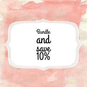 Bundle and save 10%