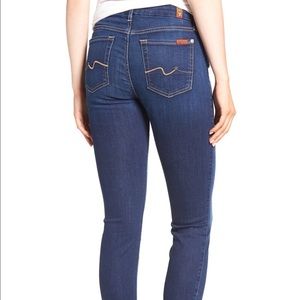 BRAND NEW 7 for all mankind skinny jeans
