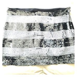 Haute Hippie sequin skirt