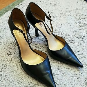 Charles David ankle wrap heels Sz 9.5