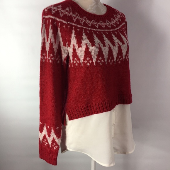 Kensie layered look sweater - Picture 3 of 4