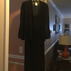 Black formal gown