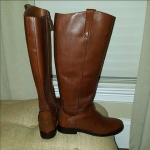 Tory burch riding boots!